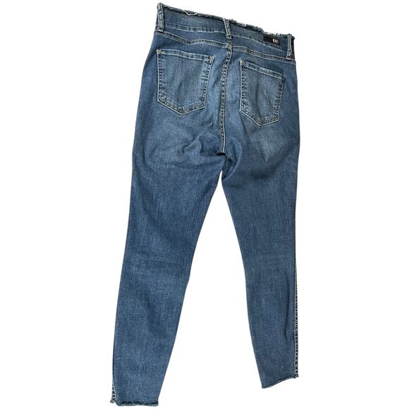 KUT From The Cloth High-Rise Fab Ab Ankle Skinny Women's Size 8 Super Stretch - Picture 2 of 11